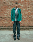 aqua green stone jacket