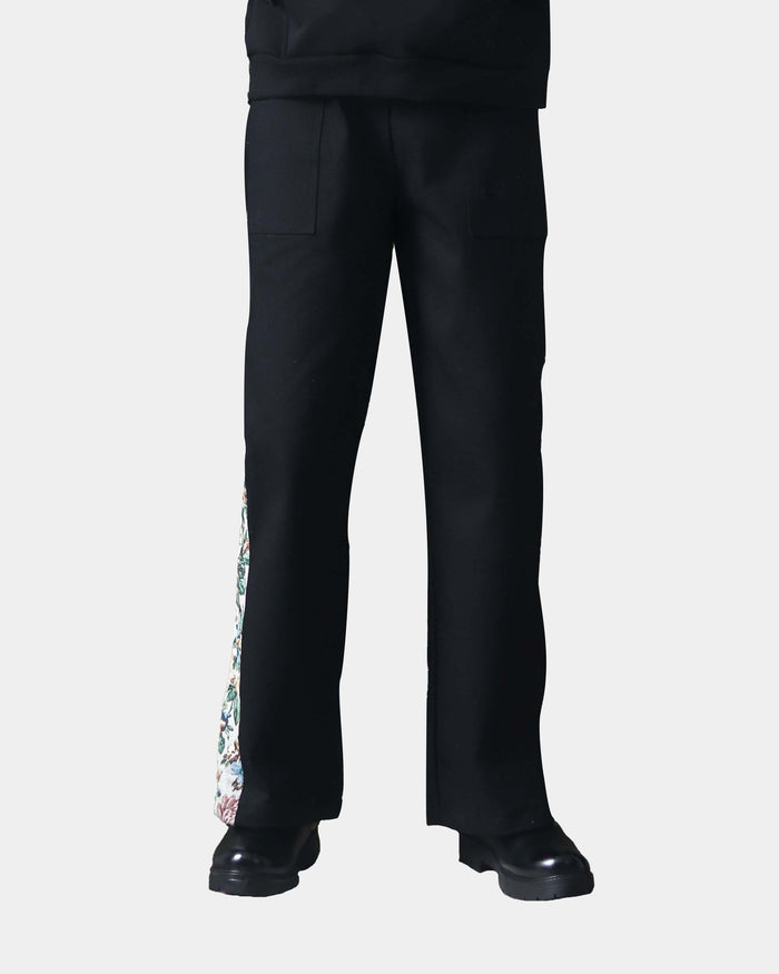 DESIRE STRAIGHT FIT BLACK PANT