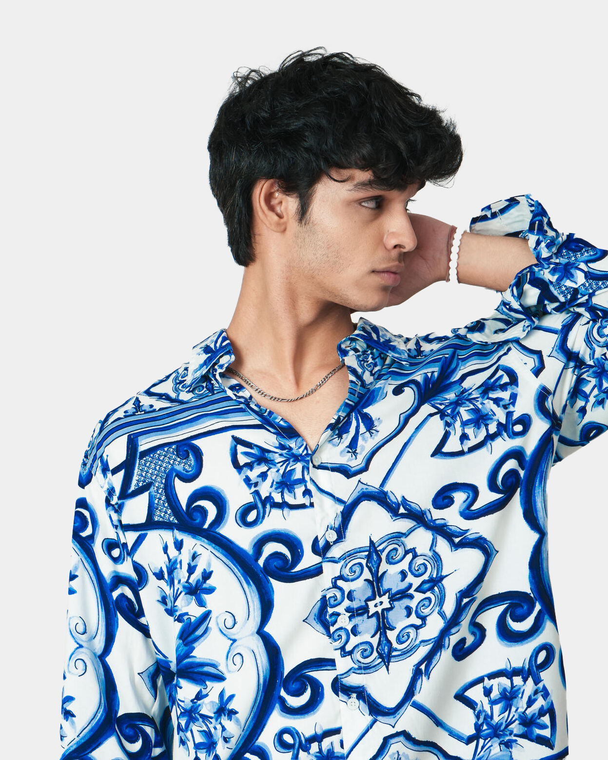 FROSTY FLORAL SHIRT