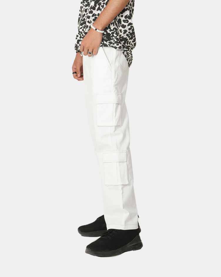 KC WHITE LINEAR PANT