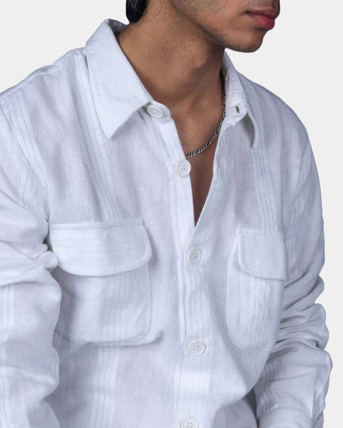CLASSIC STRIPE FULL SLEEVE SHIRT